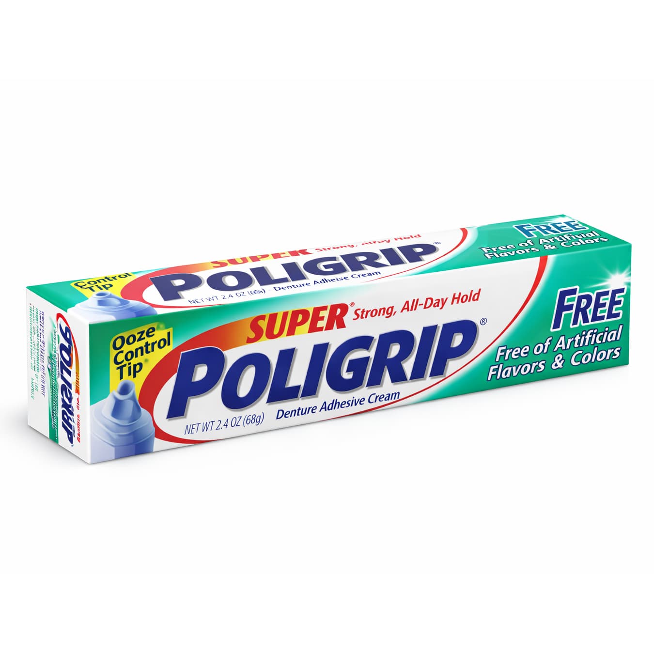 Super Poligrip Denture Adhesive Cream, 2.4 oz - 1 Each