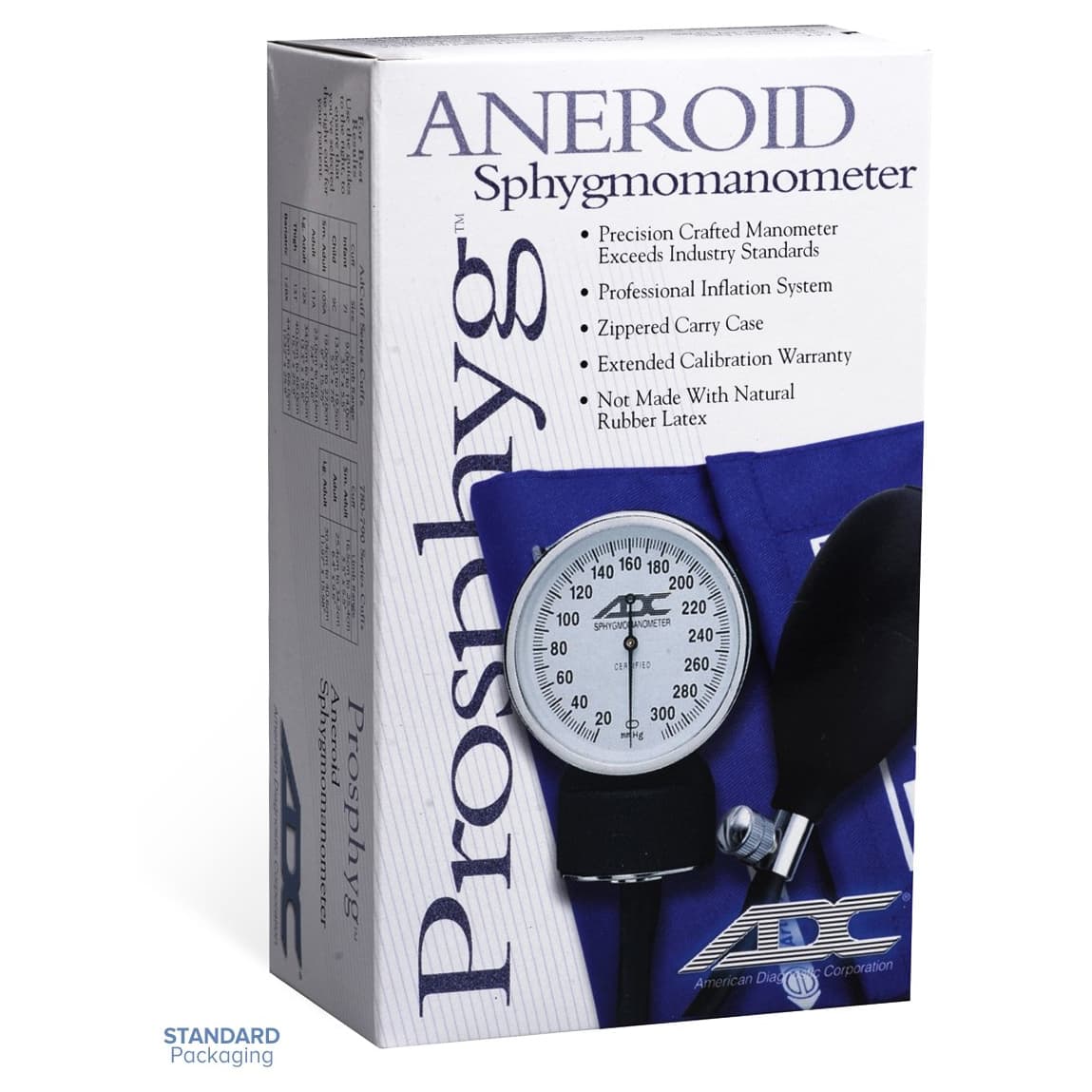 ADC Prosphyg Home Blood Pressure Kit, Adult, Navy - Image 4
