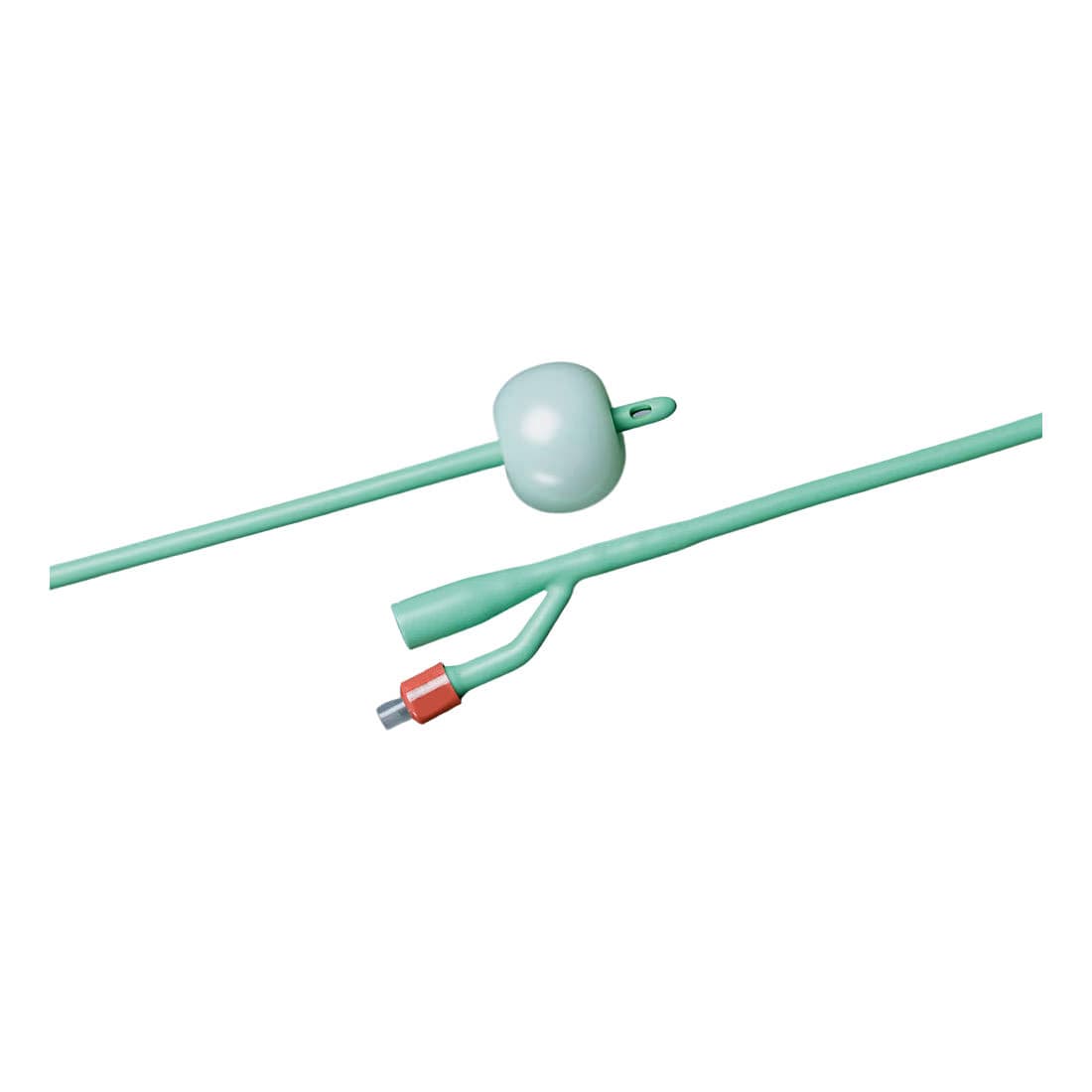 Silastic 2-Way Standard Specialty Foley Catheters, Short Round Tip, 5cc, 24 Fr - Each - Image 1