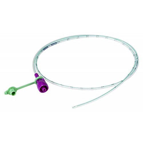 Vygon Nutrisafe2 PVC Enteral Feeding Tube with Radiopaque Line, 6Fr OD, 125cm - Image 1