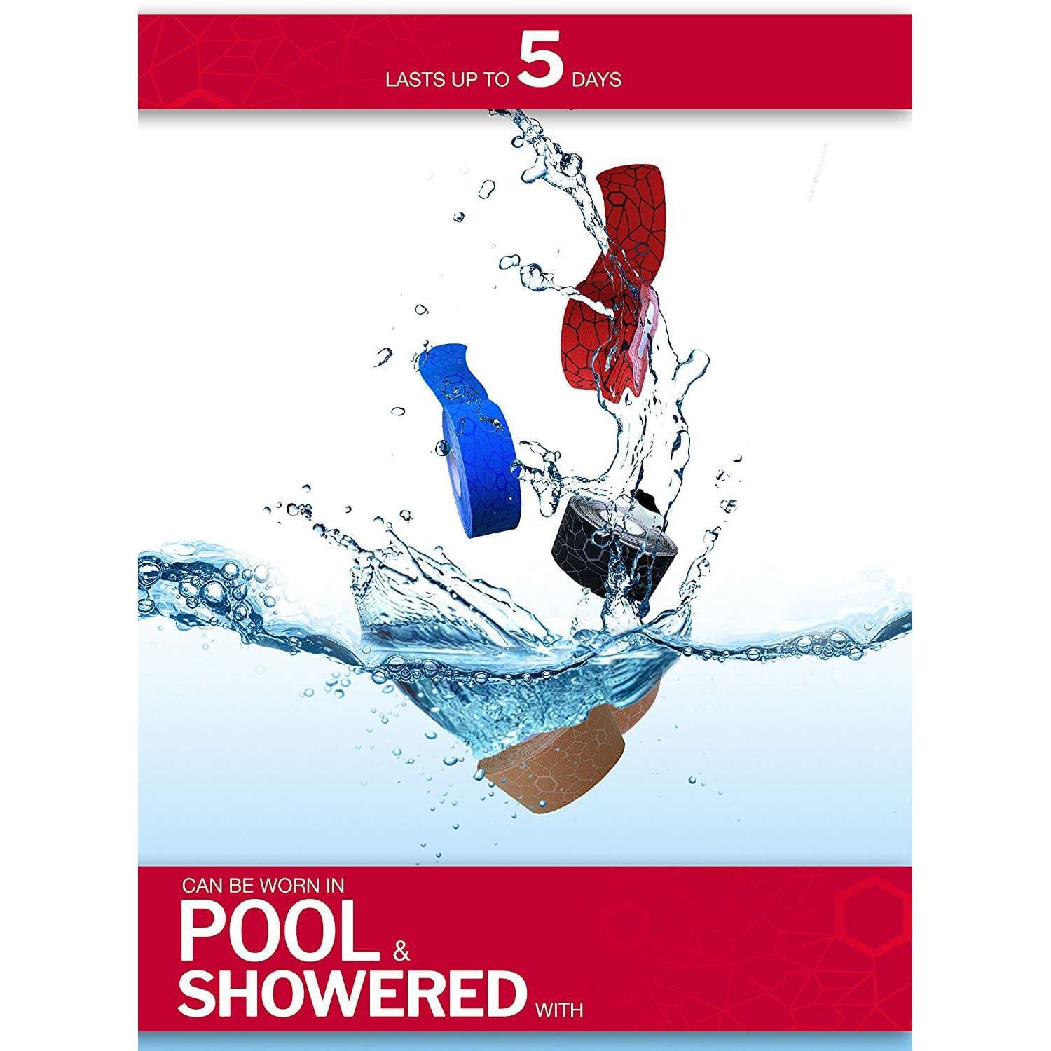 TheraBand Kinesiology Tape, 2 Inch - Image 4