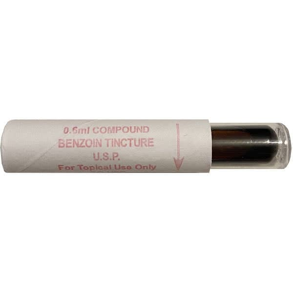 Medical Action Benzoin Tincture Prep Ampule - Case of 1000 - Image 1