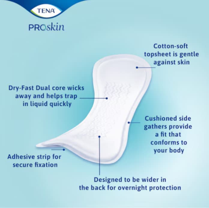 TENA ProSkin Overnight Incontinence pads - Image 3