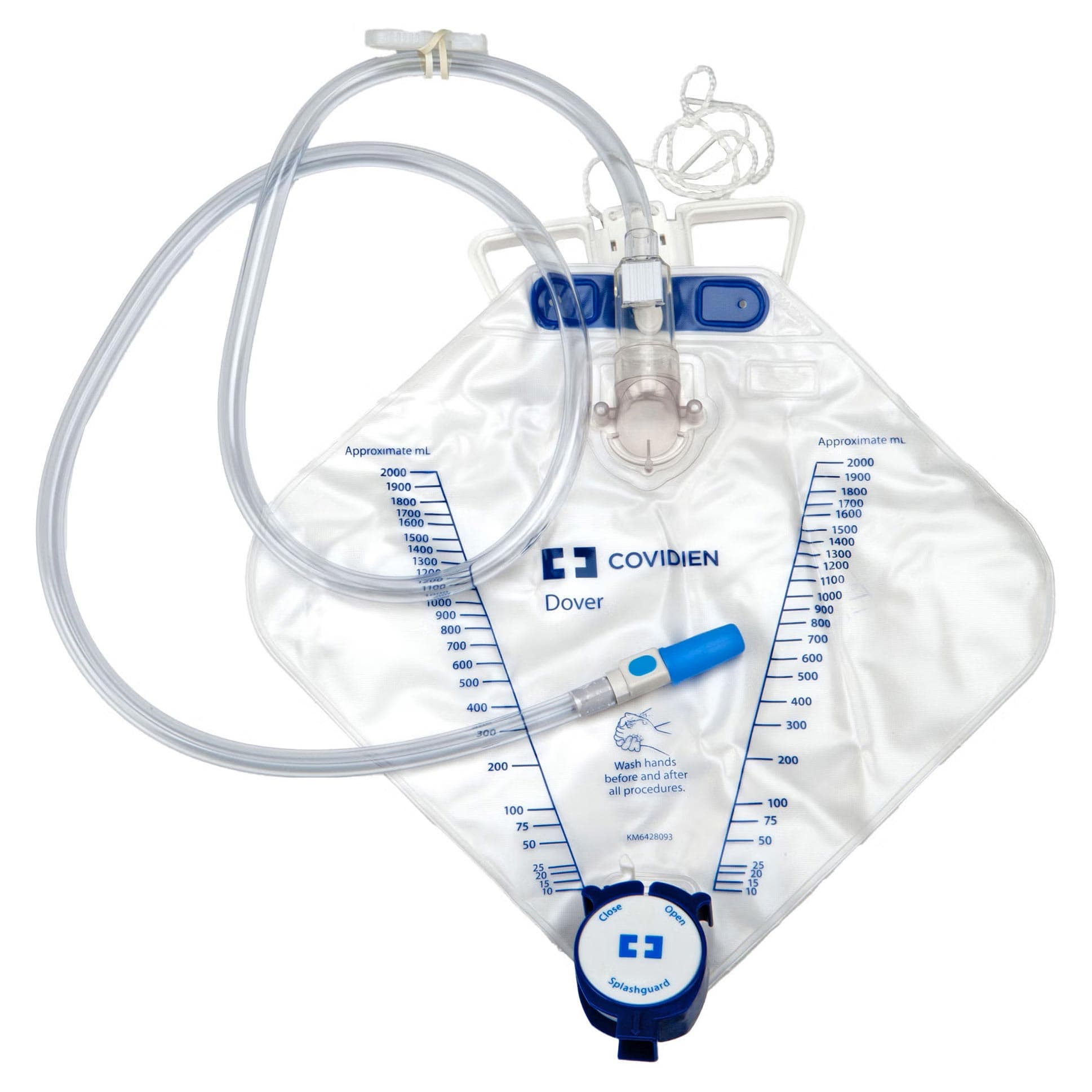 Dover Standard Add-A-Foley Drainage Bag Trays, Needle - Case of 10 - Image 1