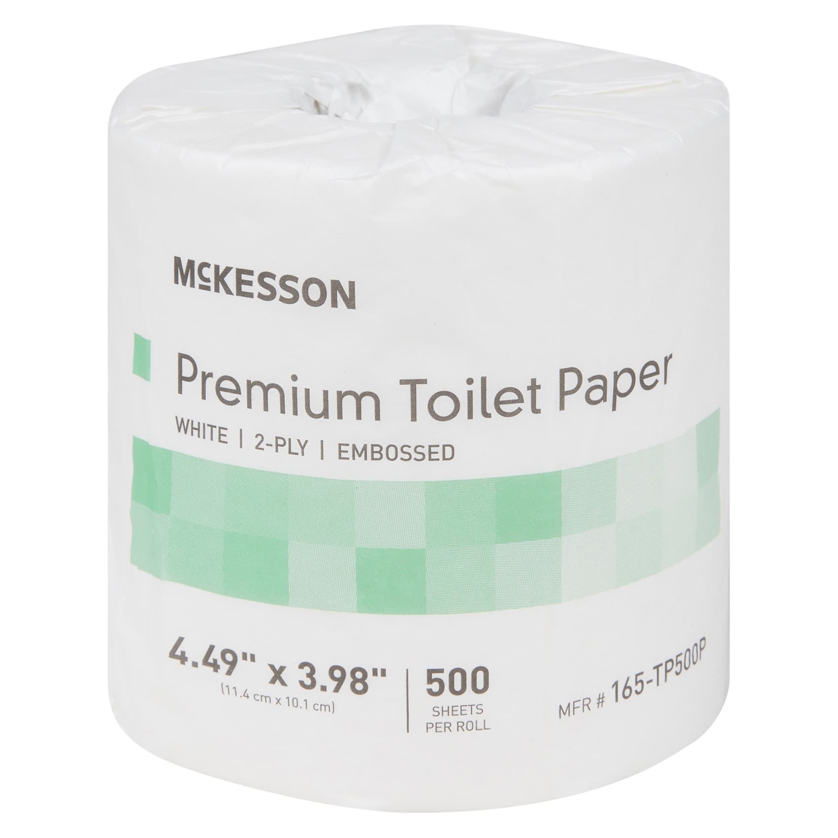 McKesson 2-Ply Premium Toilet Tissue - Roll of 500 - Image 1