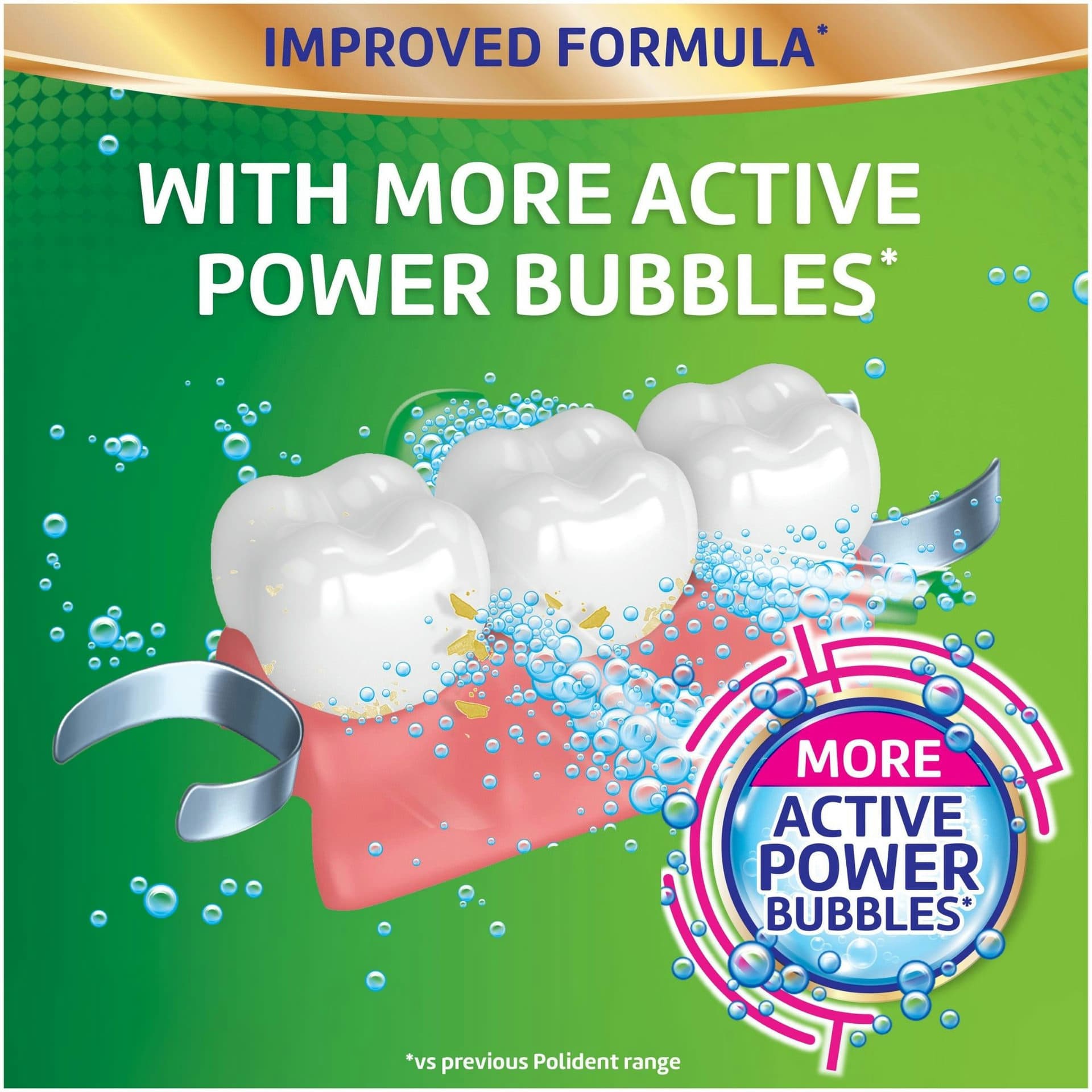 Polident Smokers Antibacterial Dental Appliance Cleanser Tablets - Box of 90 - Image 3