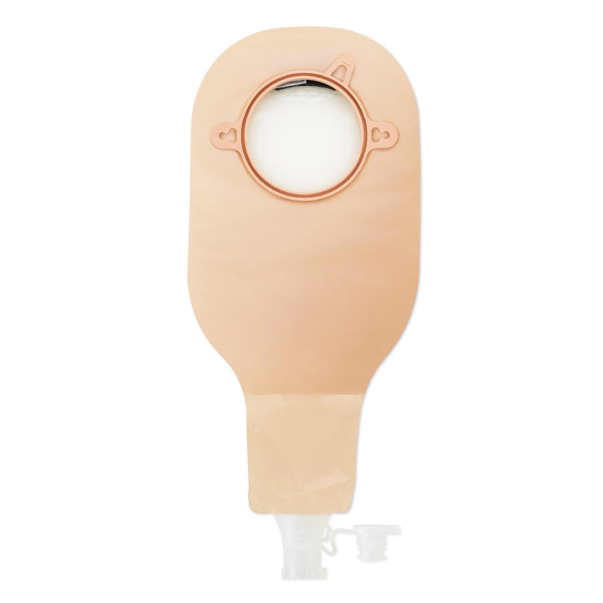 New Image 2-Piece High Output Drainable Ostomy Pouch With Soft Tap Closure, 2-3/4 Inch - Box of 10 - Image 1