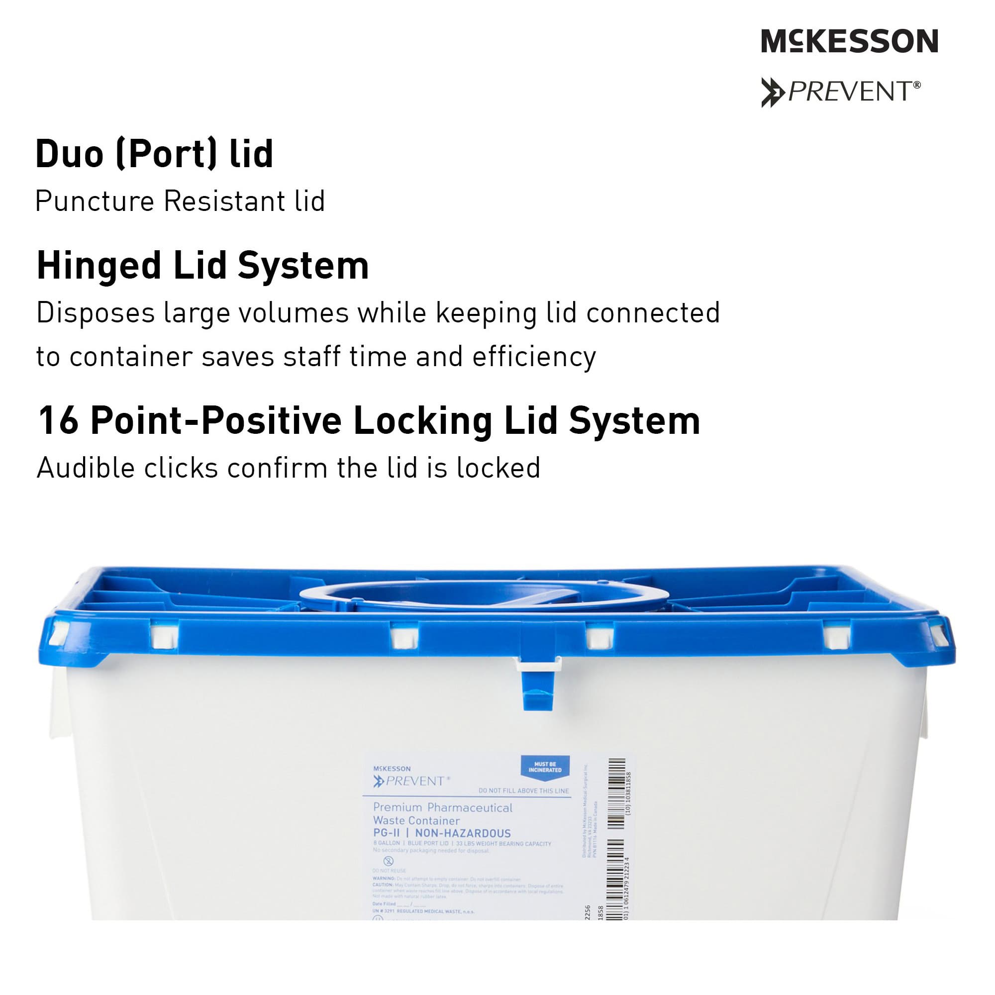 McKesson Prevent Pharmaceutical Waste Container - Image 3