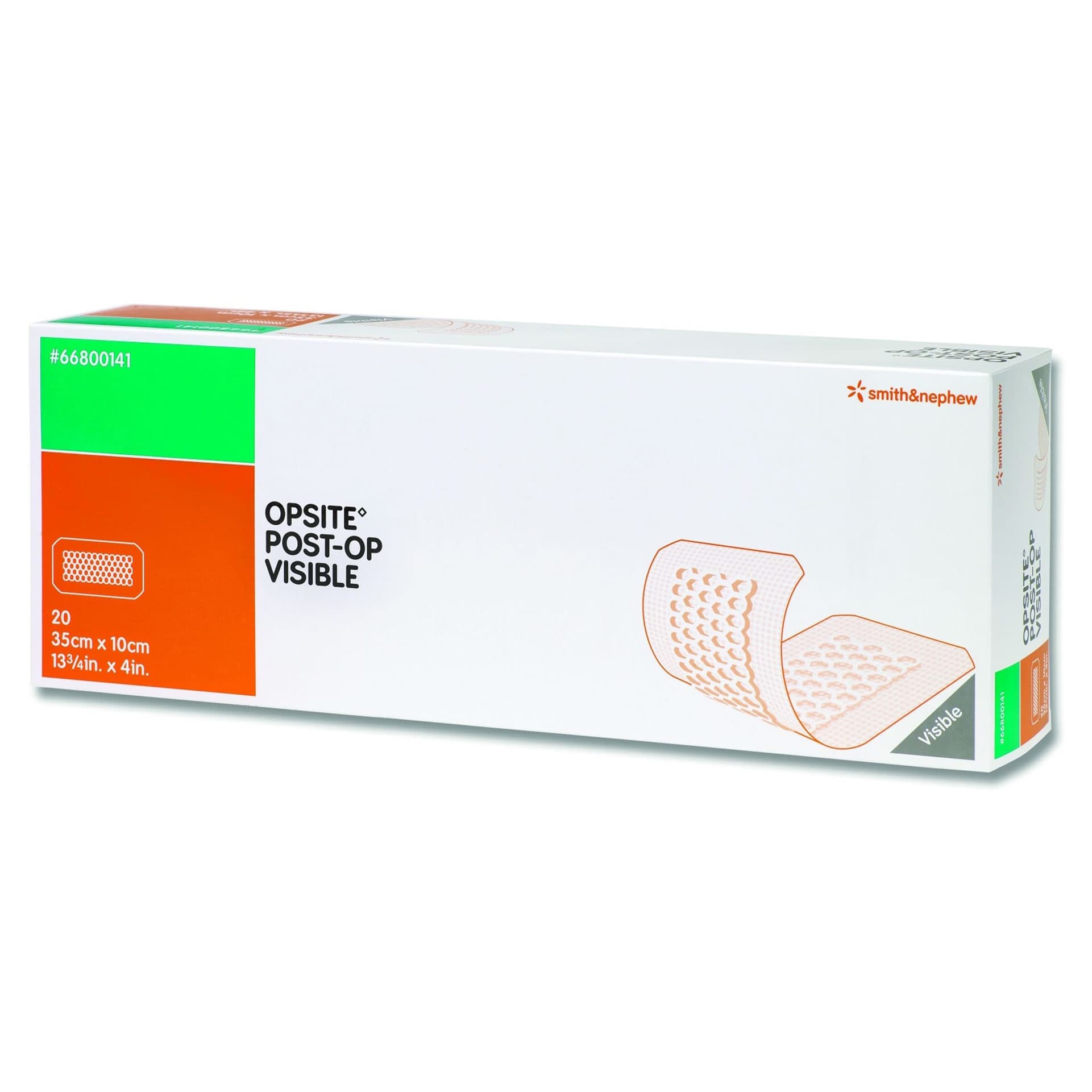 Opsite Post-Op Visible Dressing, 4" x 14" - Case of 120 - Image 1