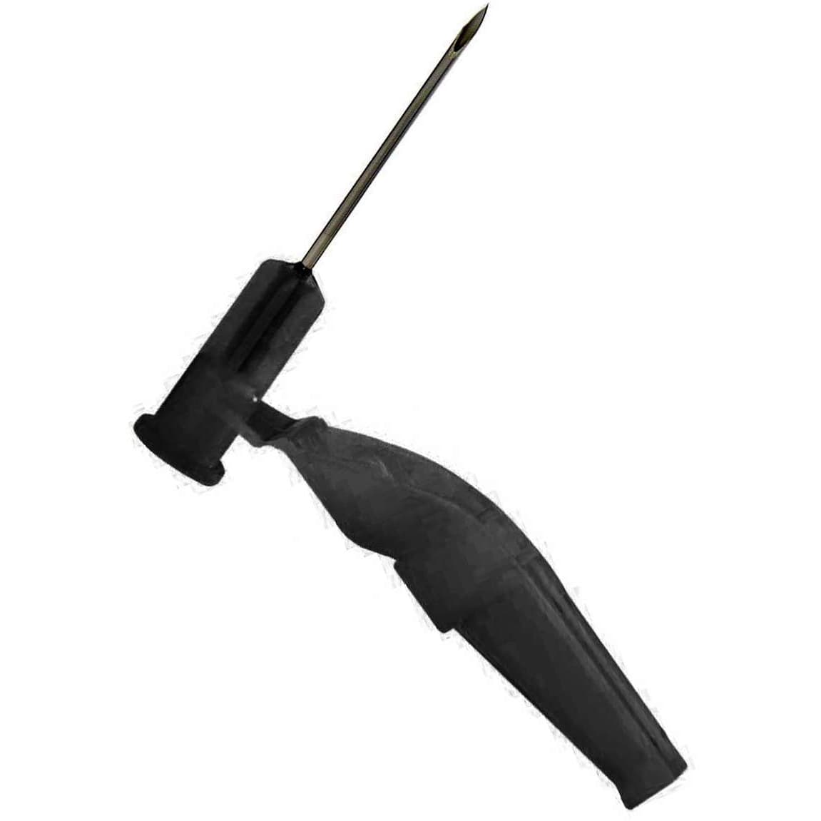 Needle-Pro EDGE Safety Hypodermic Needle, Black, 22 Gauge, 1 Inch - Each - Image 1