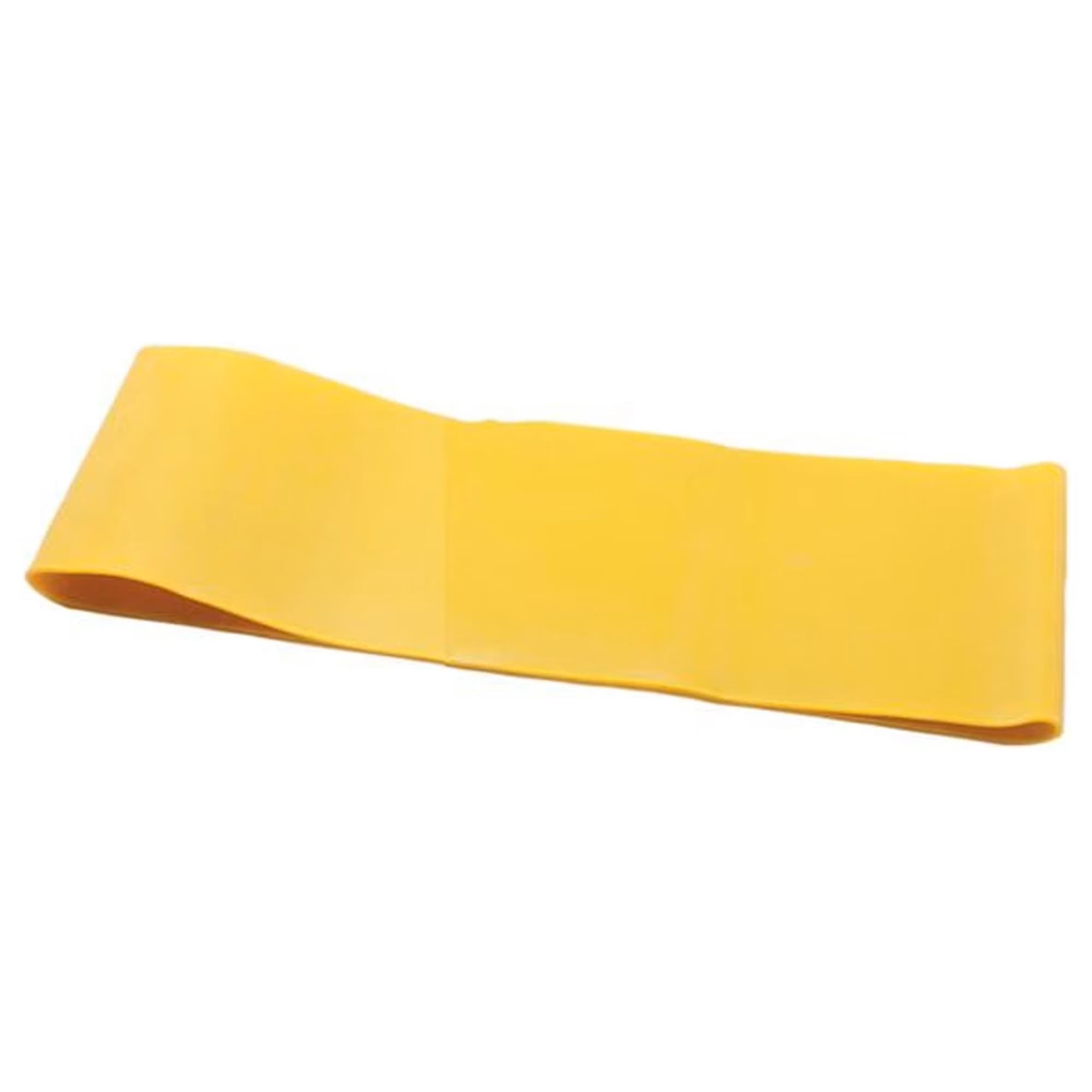 CanDo Band Exercise Loop, 10 Inch Long, Gold, 3X heavy - Box of 10 - Image 1