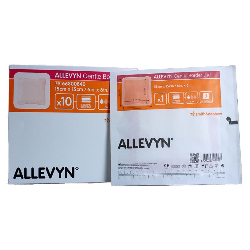 Allevyn Gentle Border Lite Adhesive Hydrocellular Foam Dressing - Image 4