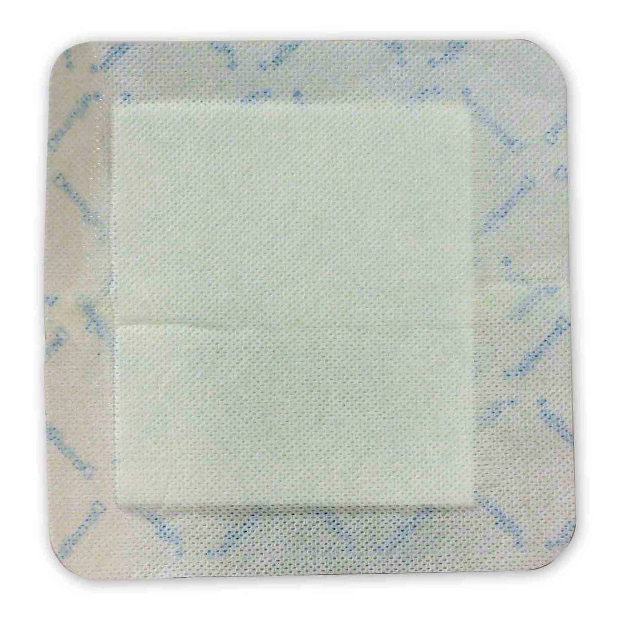 DermaRite Bordered Gauze Dressing with Adhesive Border, 4 x 4 Inch - Each - Image 1