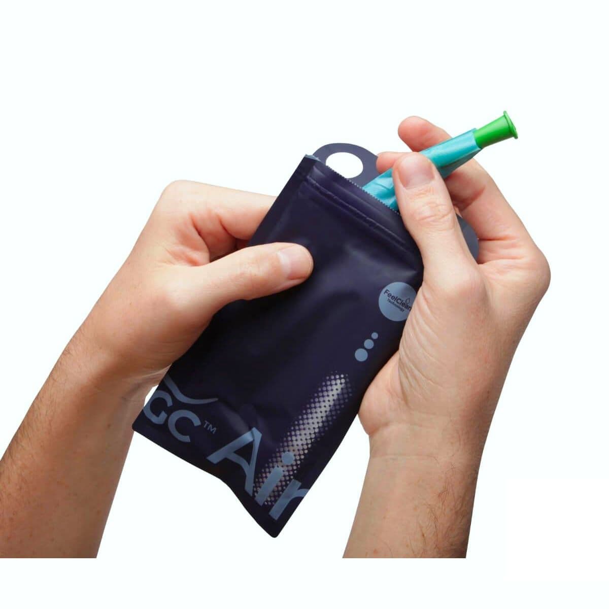 GentleCath Air Hydrophilic Intermittent Catheter For Men With Water Sachet - Image 2