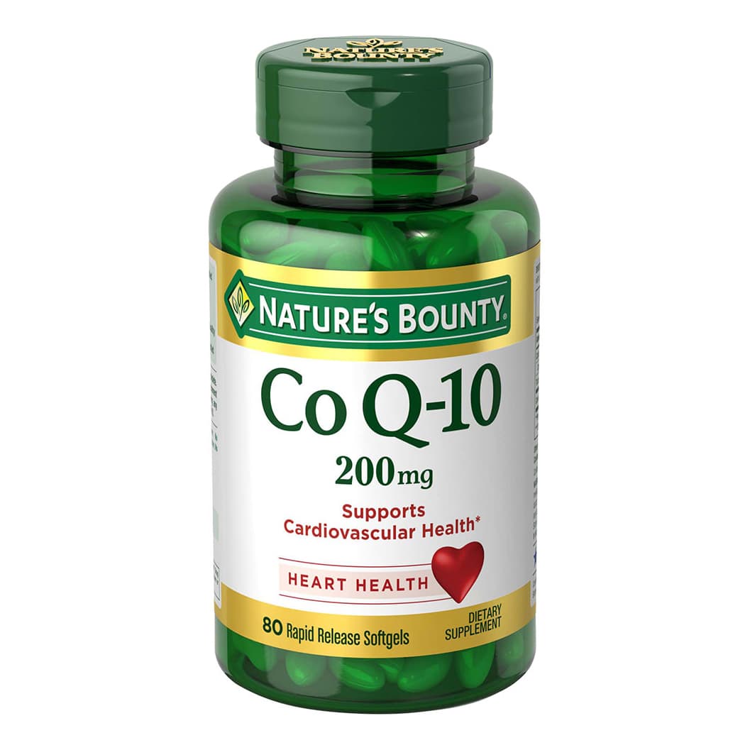 Nature's Bounty Co Q-10 Softgels, 200mg - Bottle of 80 - Image 1
