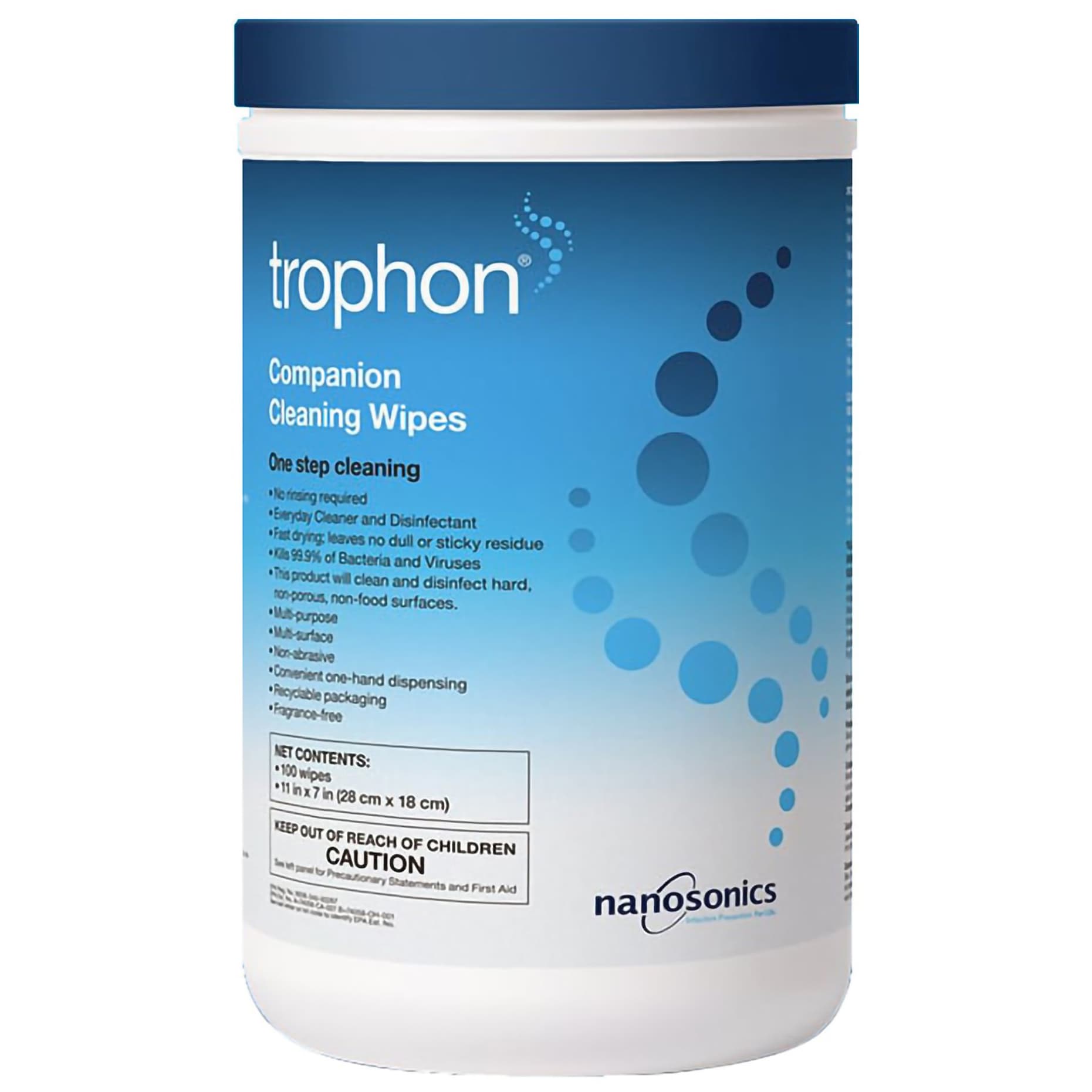 Nanosonics trophon 2 Companion Cleaning Wipes - Image 1