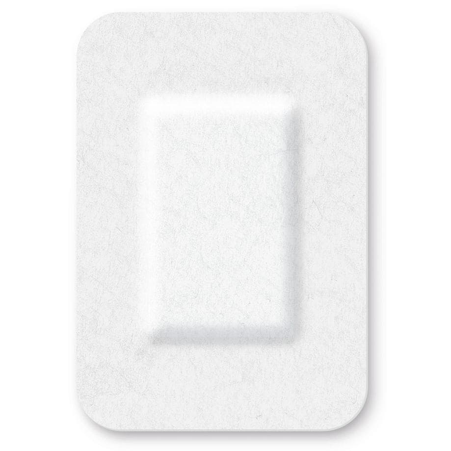 Cosmopor Silicone Dressing White Rectangle Sterile, 3.2 x 4 Inch - Each - Image 1