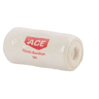 3M Ace Compression Elastic Bandage, Clip Detached Closure, 4 Inch X 5 Yard - Image 1