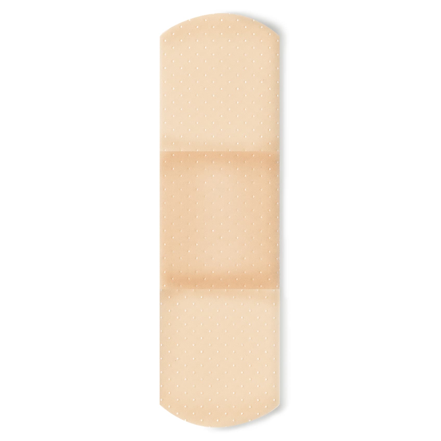 Dukal American White Cross Stat Strip Adhesive Strip, Sheer, 1 x 3 Inch - Each - Image 1