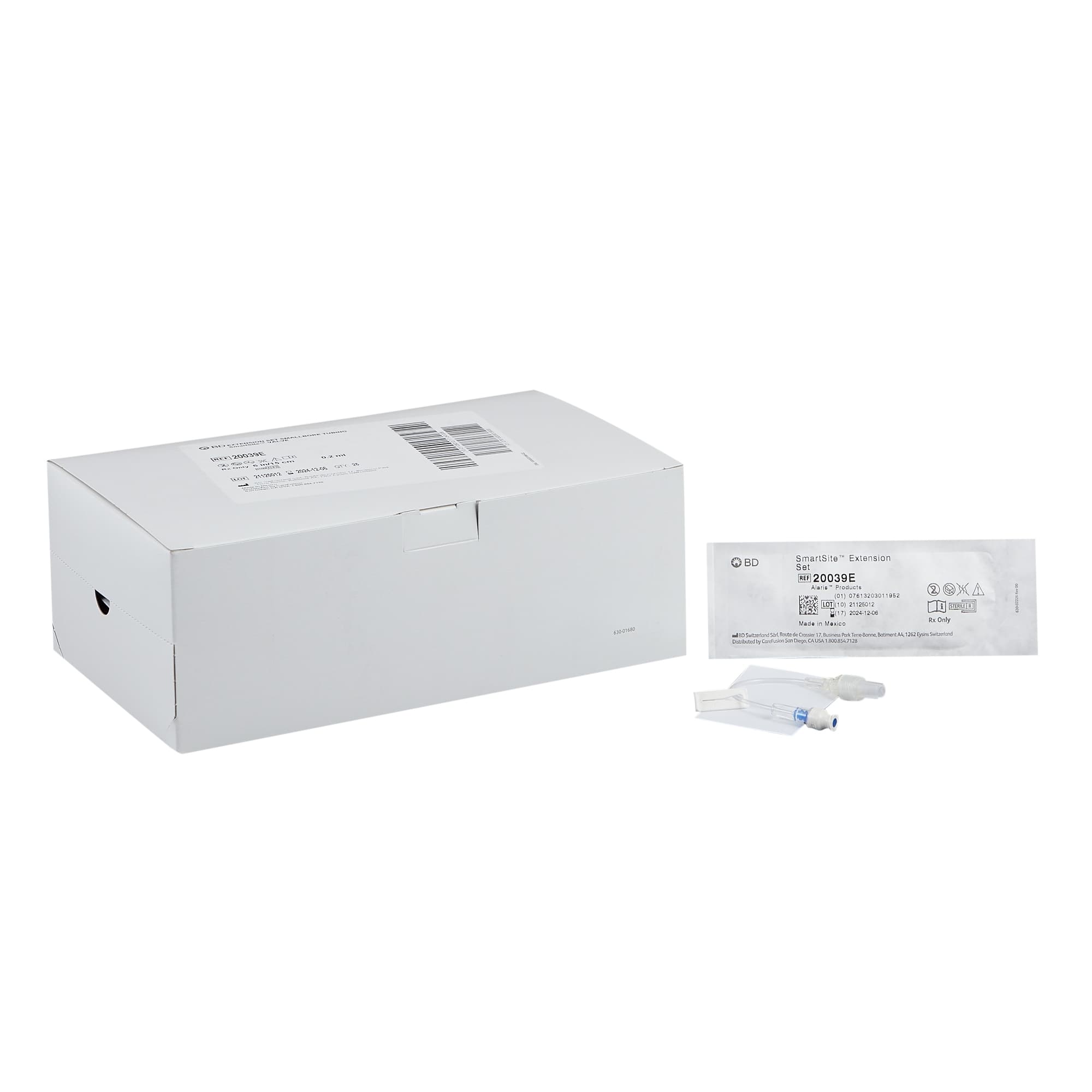 Smartsite IV Extension Set with Needleless Connector, Small Bore