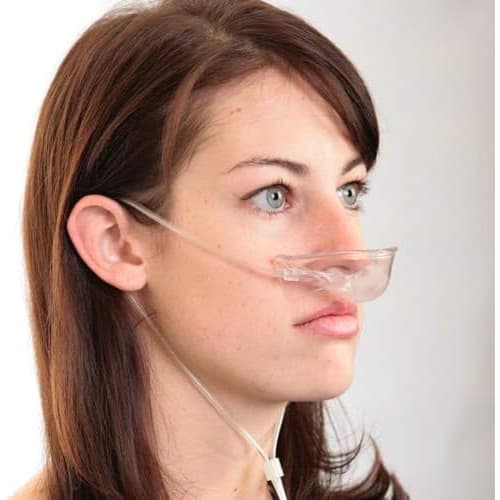 Westmed BiFlo Comfort Soft Plus Oxygen Nasal Mask with 7' Kink Resistant Tubing - Image 2
