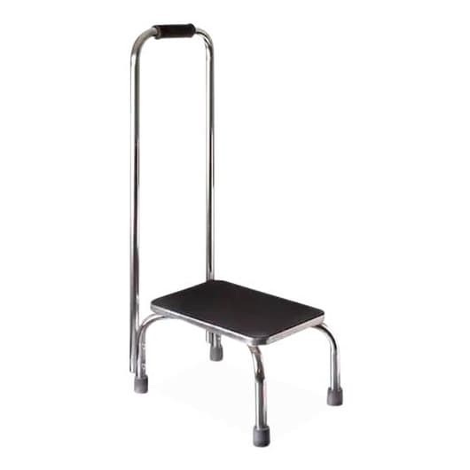 HealthSmart Footstool with Handle, Non-Slip Platform - Image 1