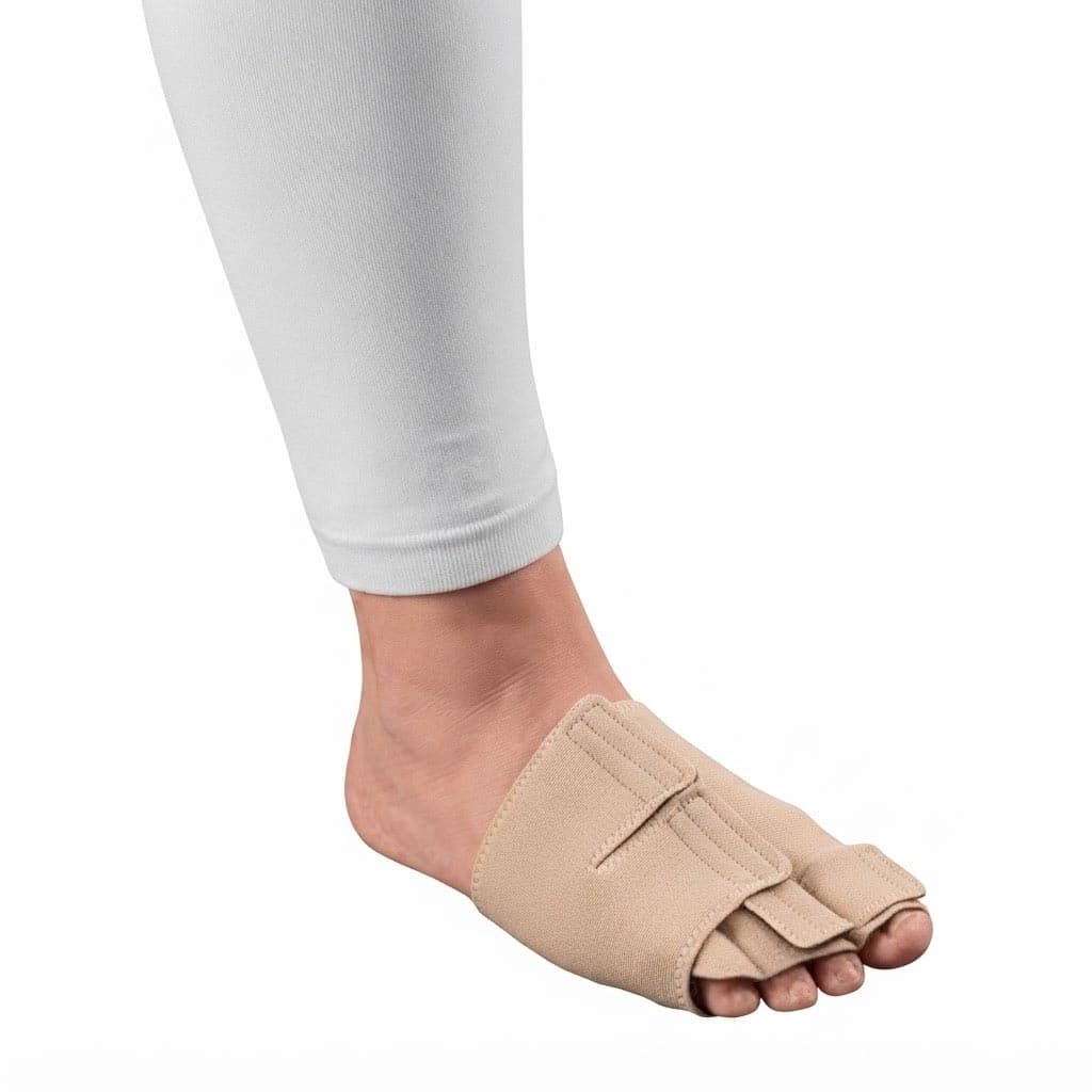 ReadyWrap Lower Extremity Toe Garment, Right, 2XLarge, Beige - Image 1