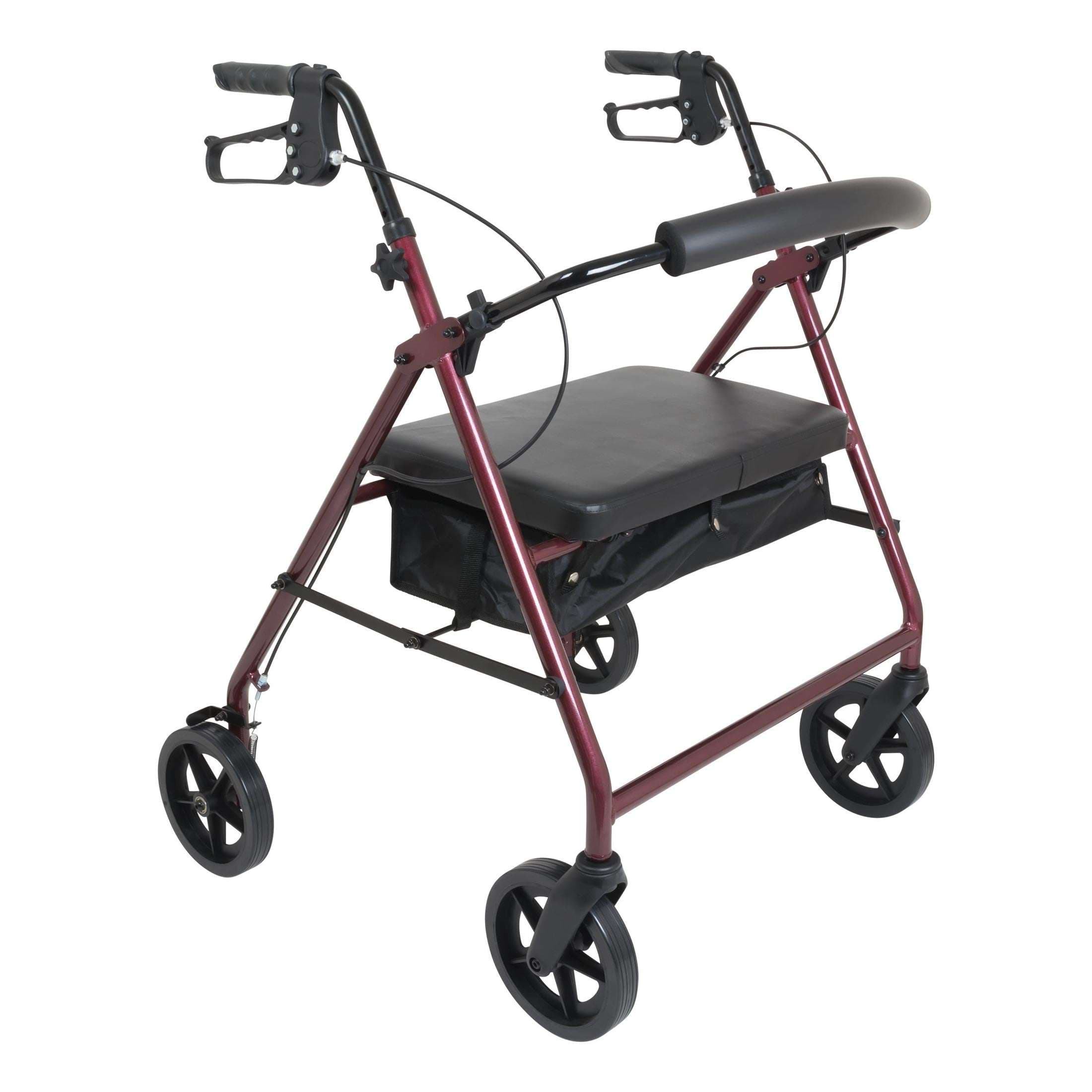 ProBasics Bariatric Aluminum Patient Rollator with 8" Wheels