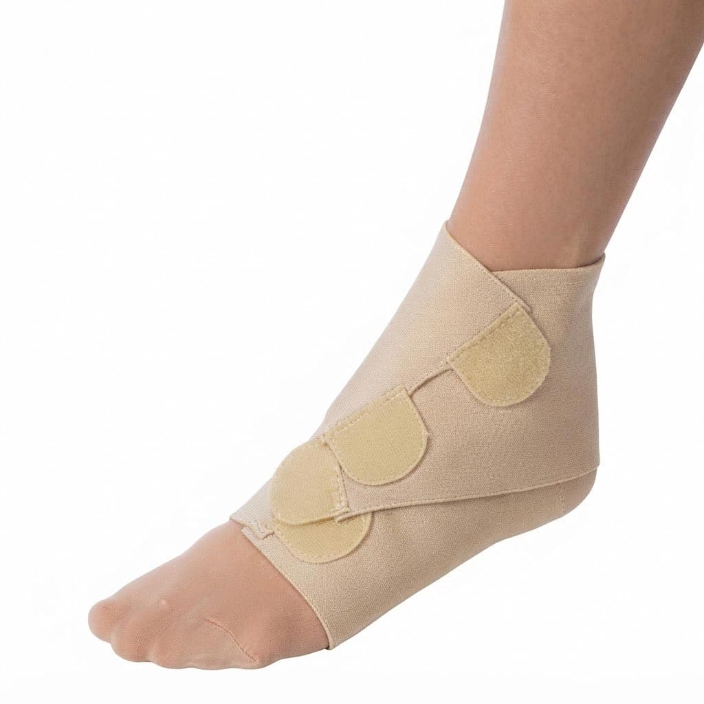 Jobst FarrowWrap Strong Compression Footpiece, Tan - Image 1
