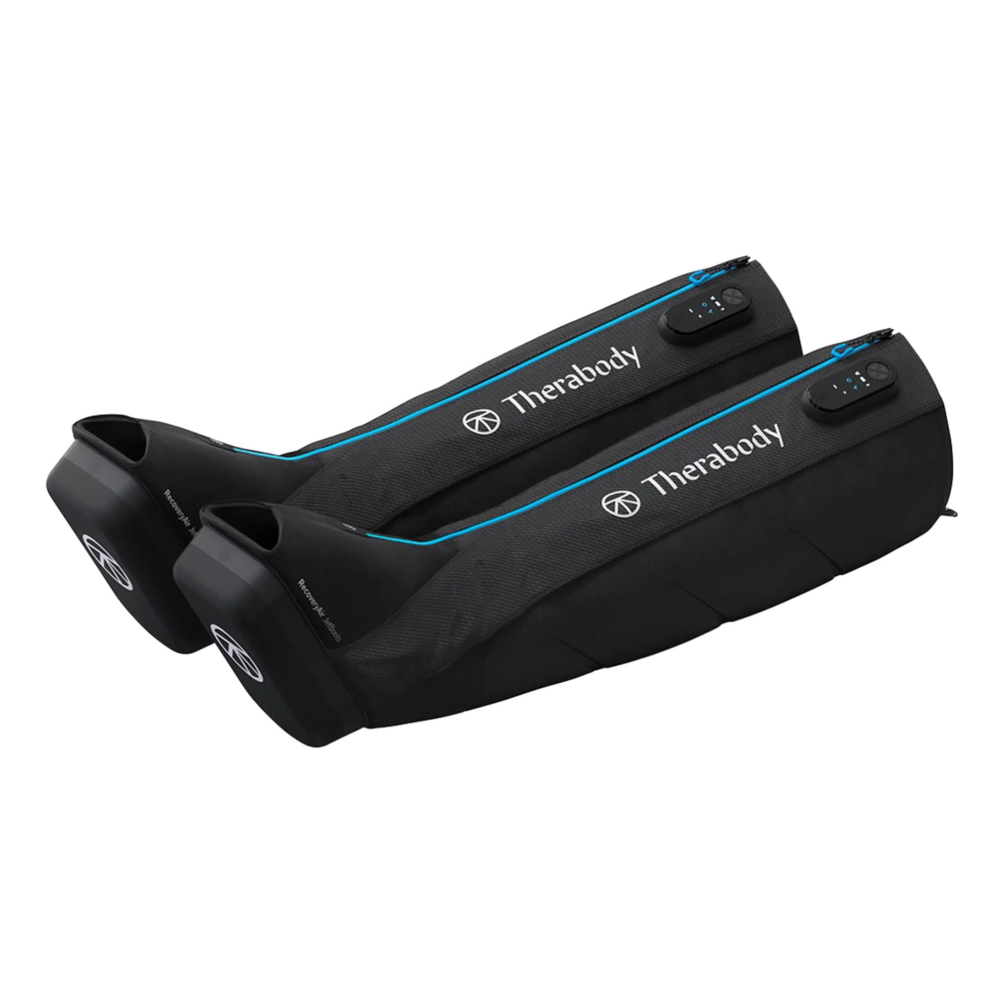 Therabody RecoveryAir JetBoots Compression Massage Boot, Black - Image 3