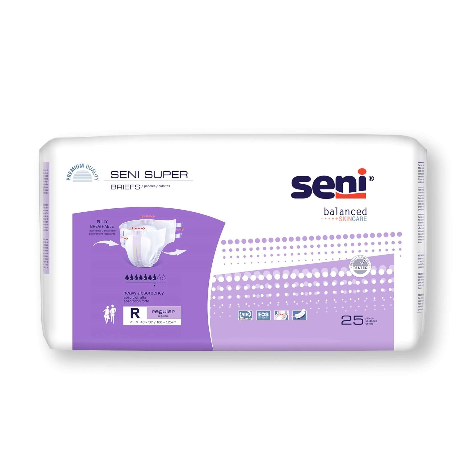 Seni Super Briefs, Regular - Case of 75 - Image 1