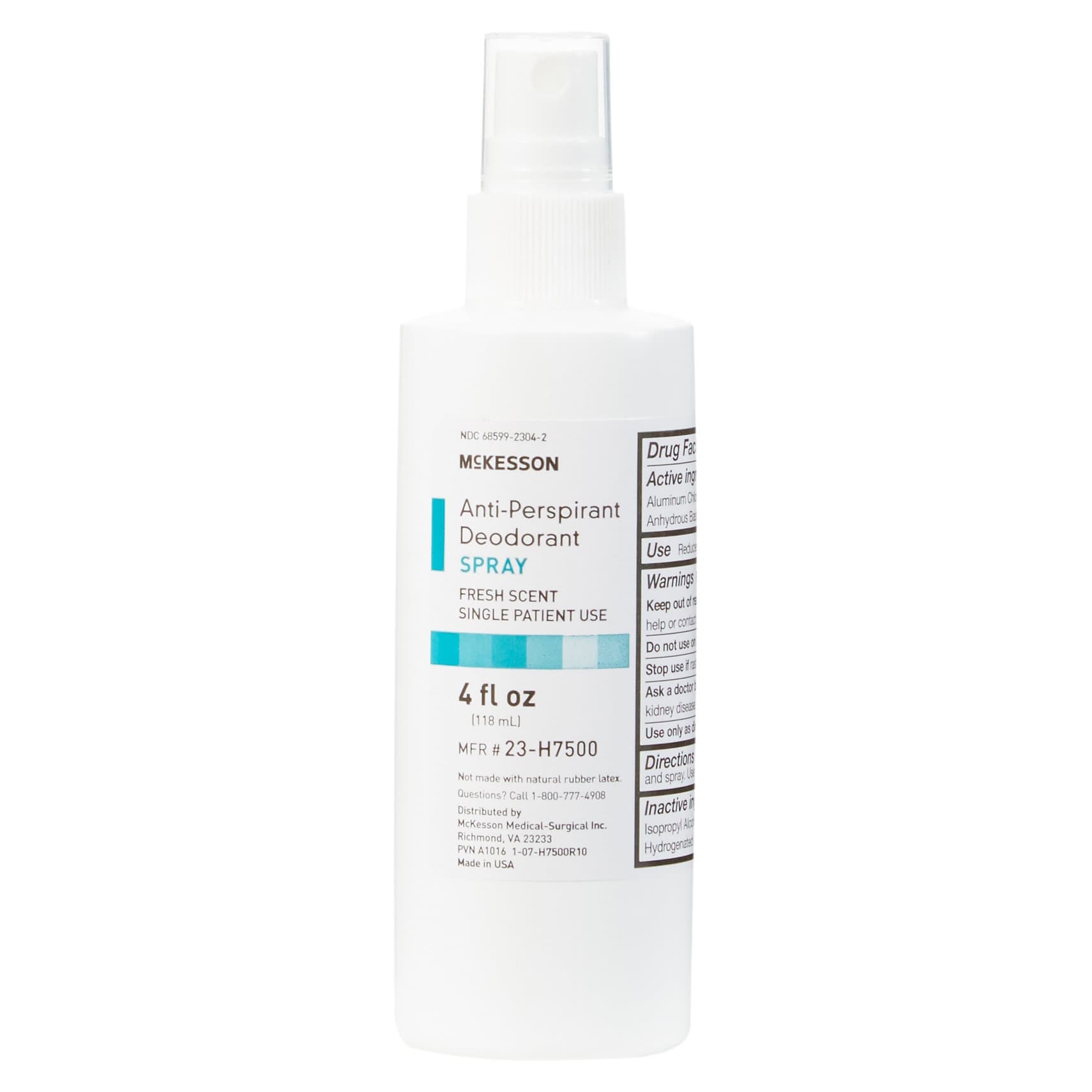 Mckesson Antiperspirant and Deodorant, 4 oz Spray - Each - Image 1