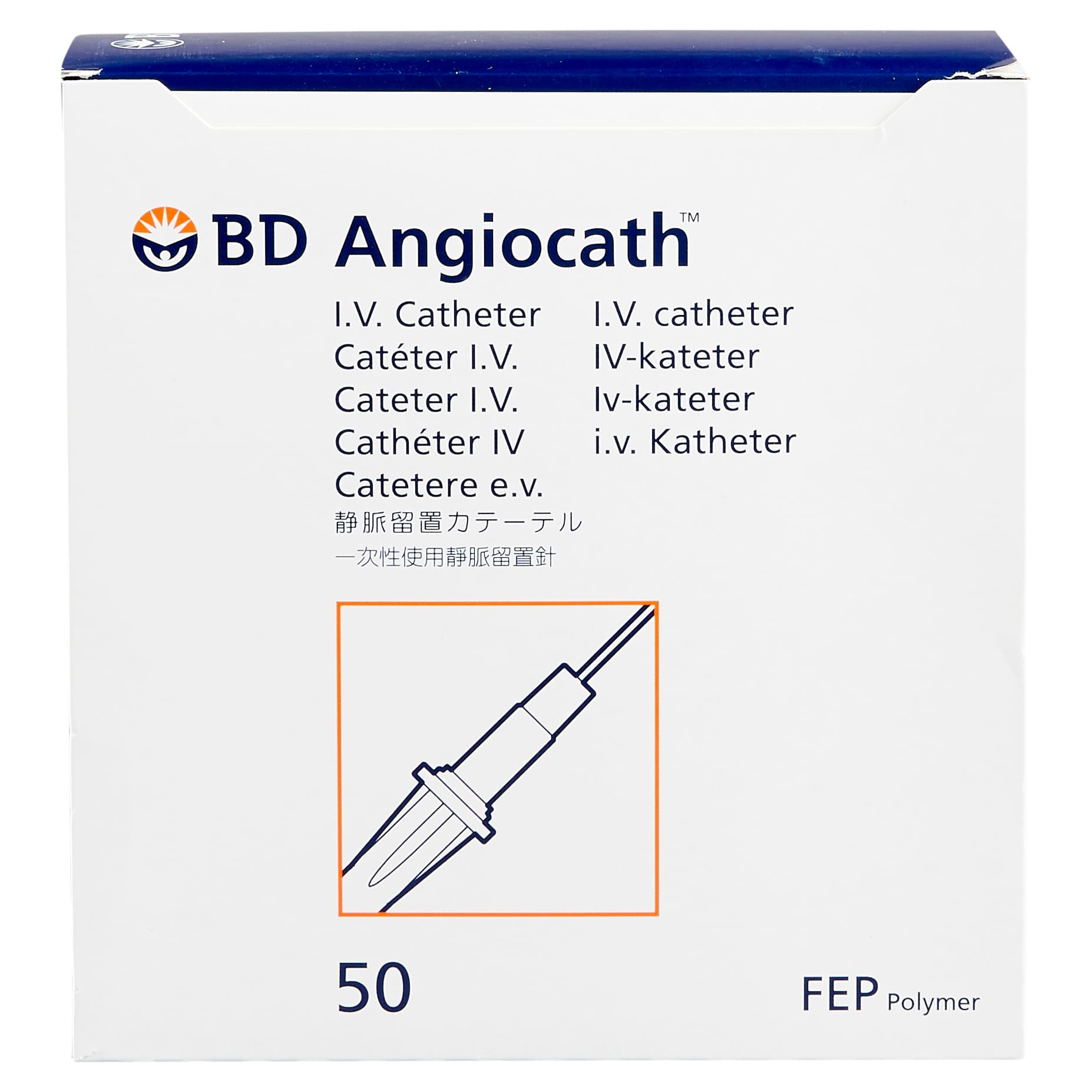 BD Angiocath Peripheral IV Catheter, Straight Hub - Image 2