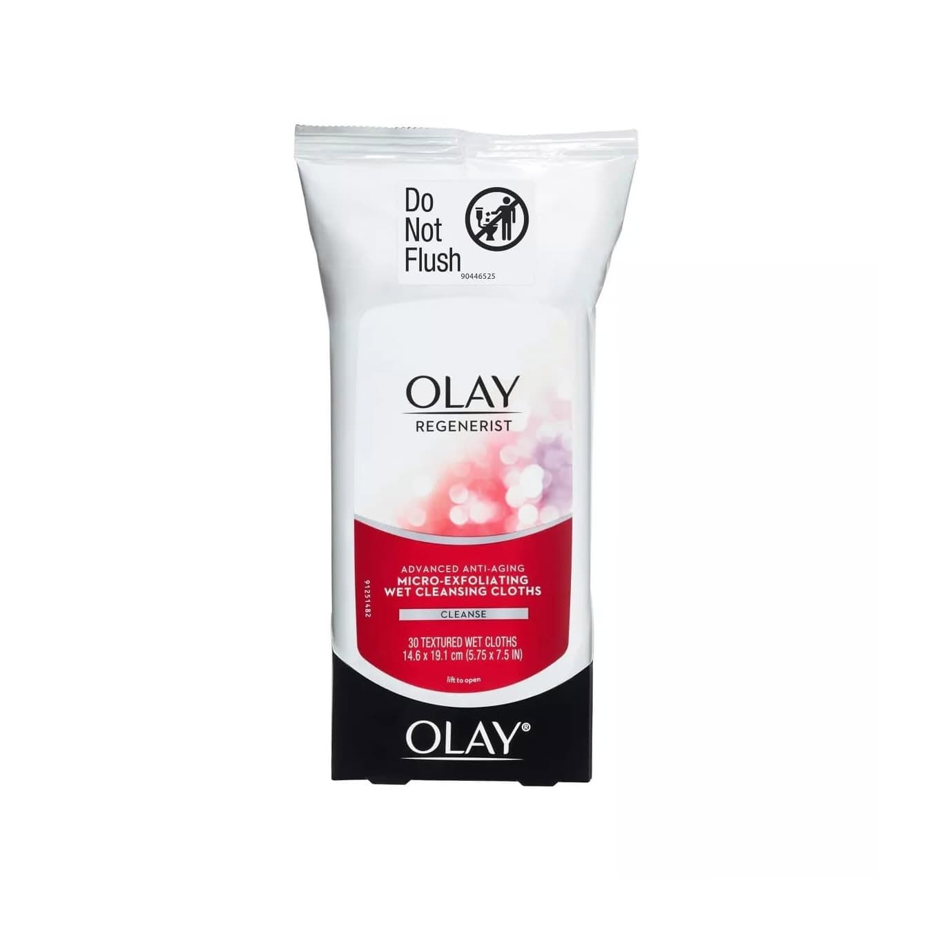 Olay Regenerist Premium Facial Cleansing Cloths, Scented, 30 Count - Each - Image 1