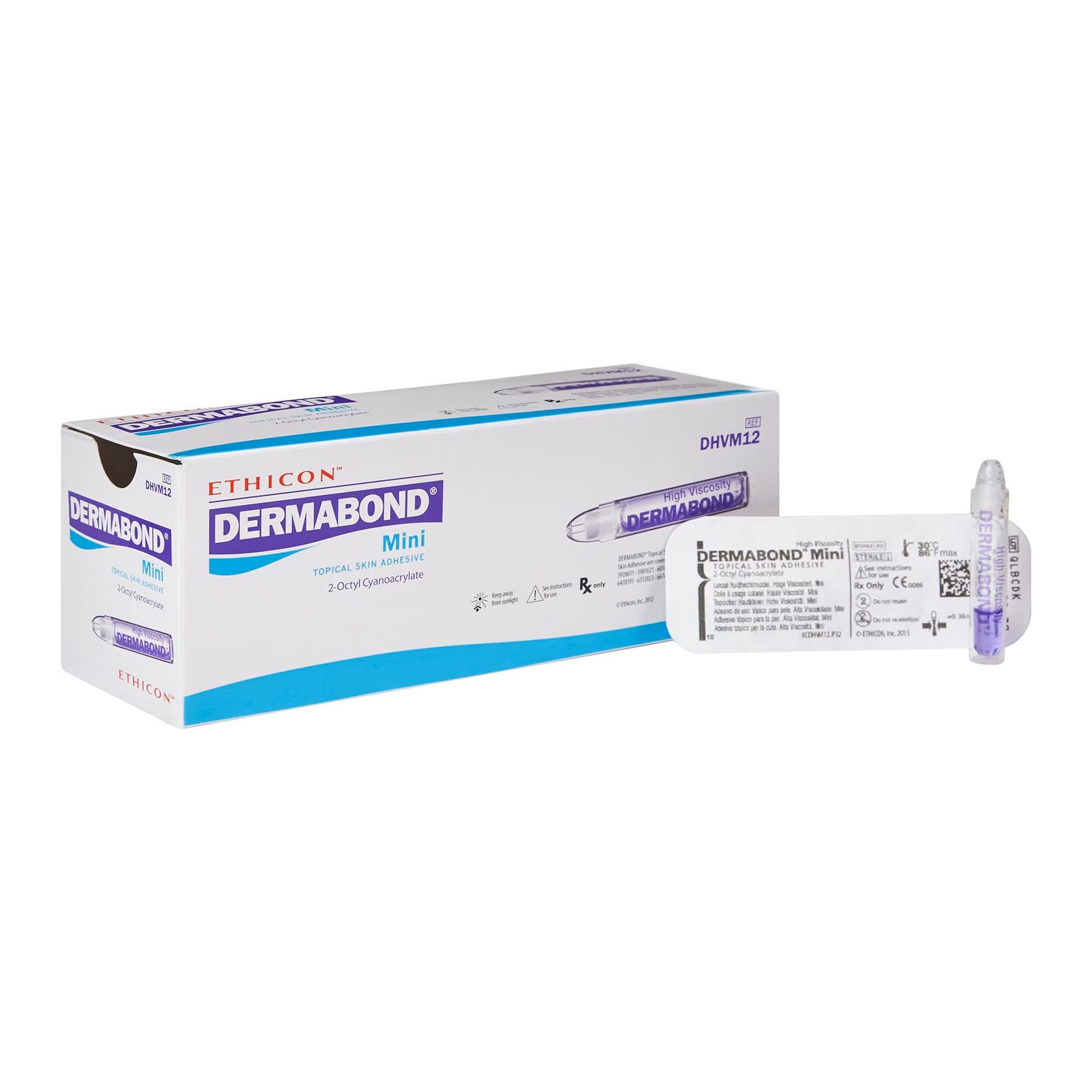 Dermabond Mini Skin Adhesive Dome Applicator Tip - Box of 12 - Image 1