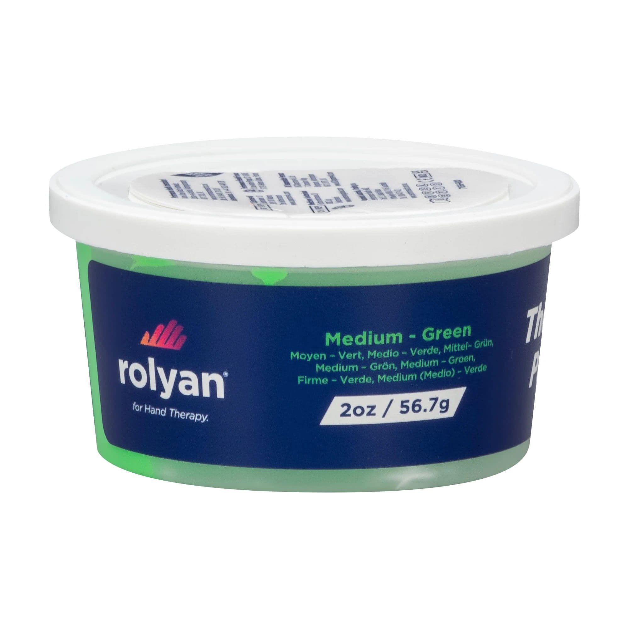 Rolyan Therapy Putty, 2 oz Green, Medium - Image 1