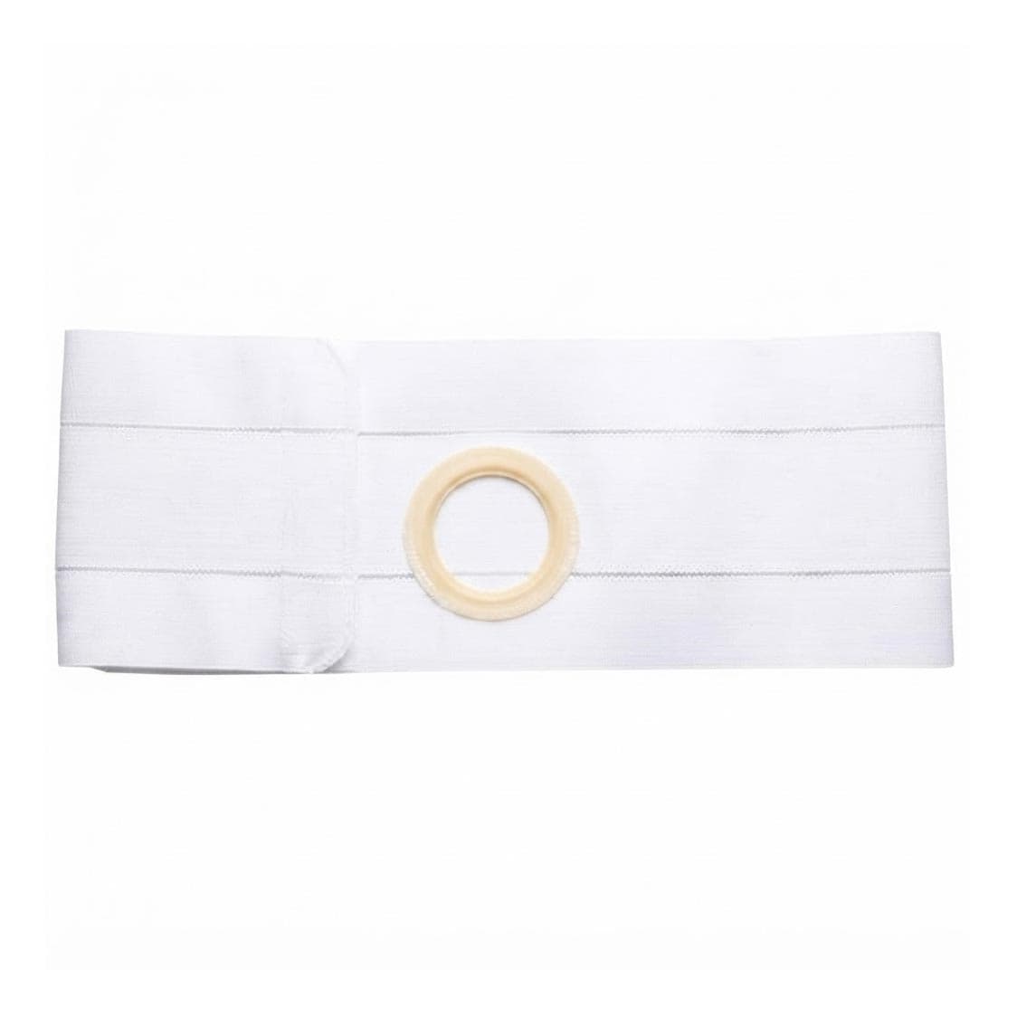 Nu-Hope Nu-Form 8" Ostomy Support Belt, 2-3/4" White, X-Large, Right - Each - Image 1
