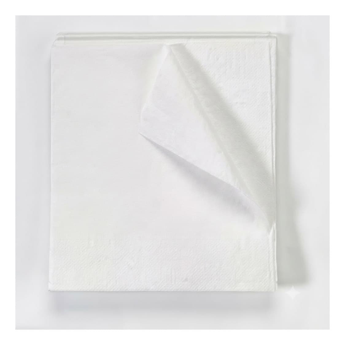 Tidi Ultimate 3-Ply Tissue General Purpose Drape, 40 x 90 Inch - Case of 50 - Image 1