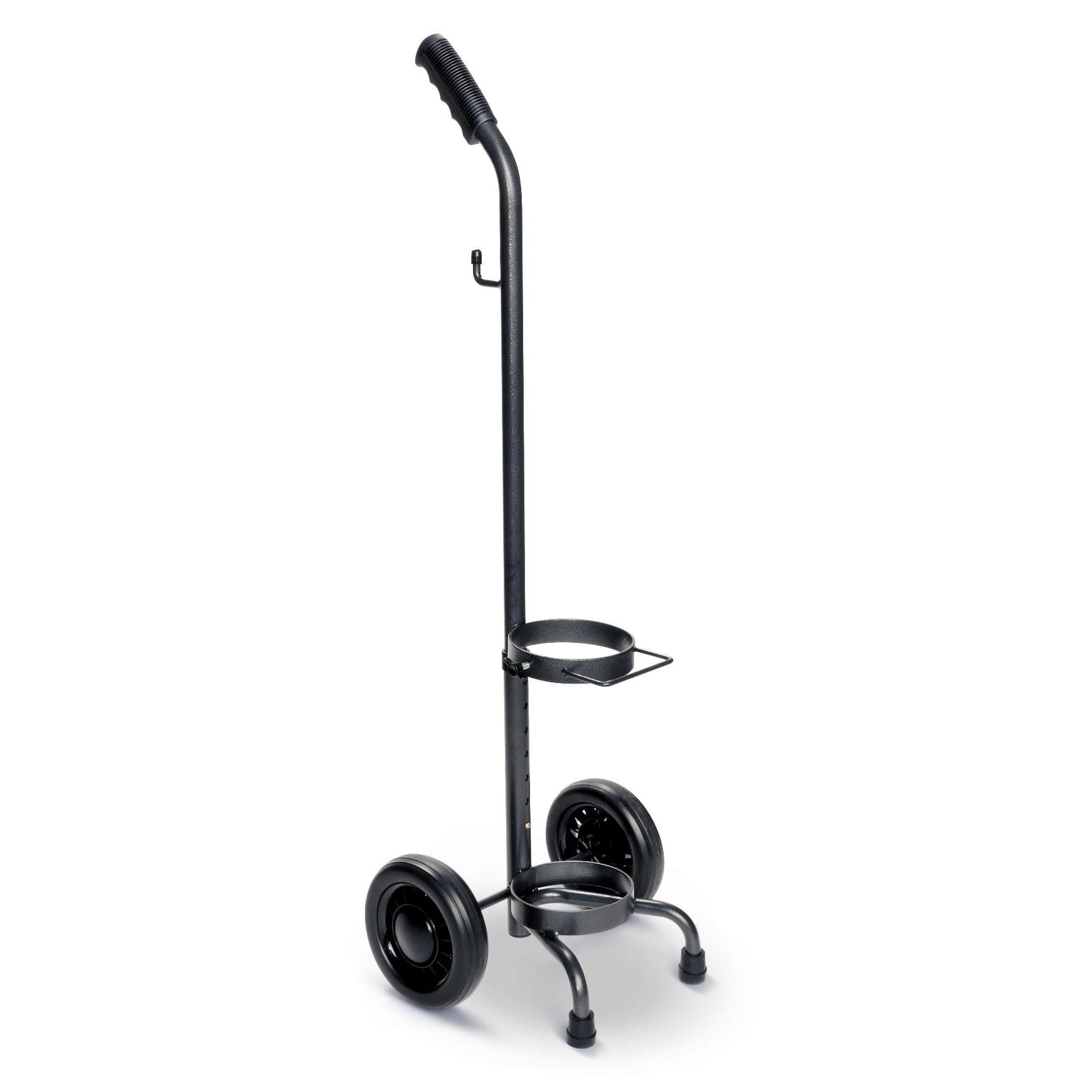 Medline Rolling Cart for D and E Oxygen Cylinder