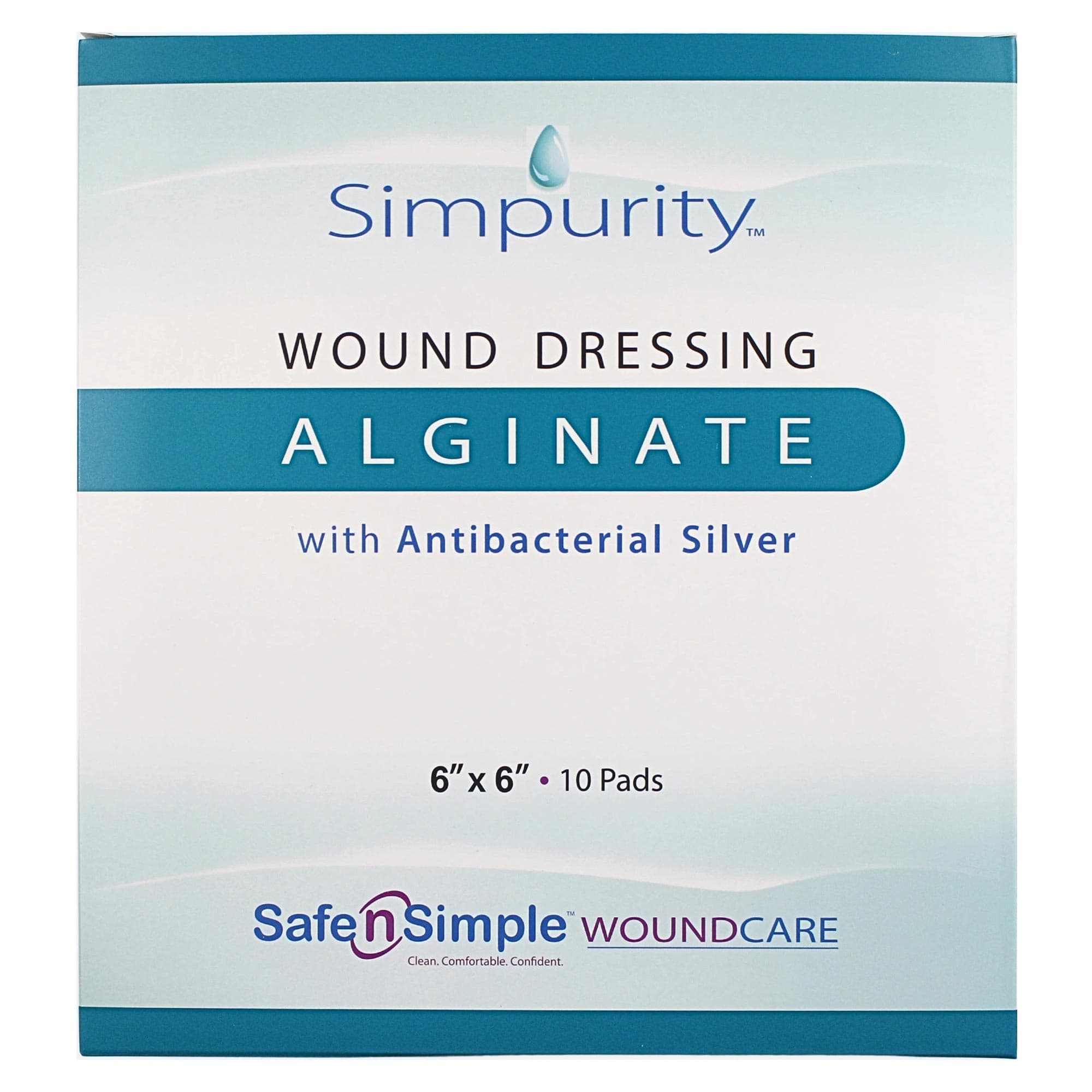 Simpurity Silver Calcium Alginate Dressing