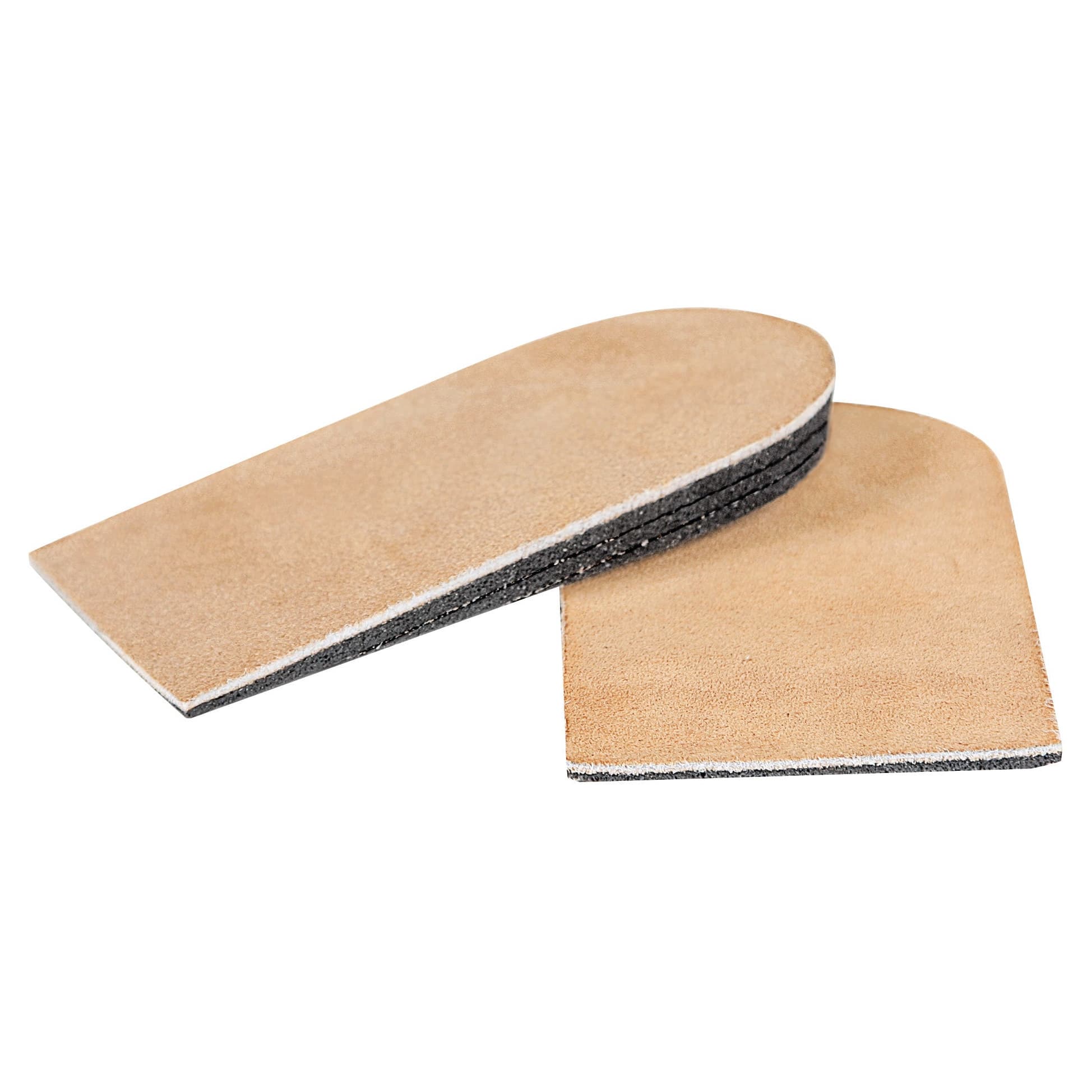 Alimed Adjustable Heel Lift, Beige-Black, Medium - Box of 6 - Image 1
