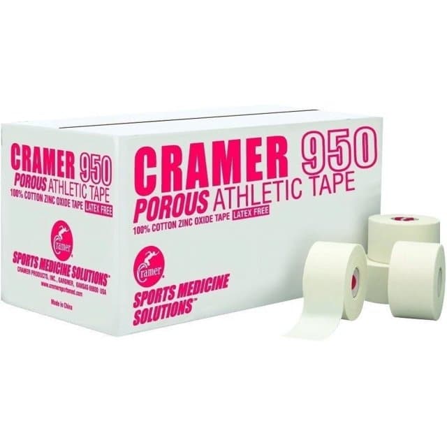 Cramer 950 Porous Athletic Tape, 2 Inch x 15 yards - Box of 24 - Image 1