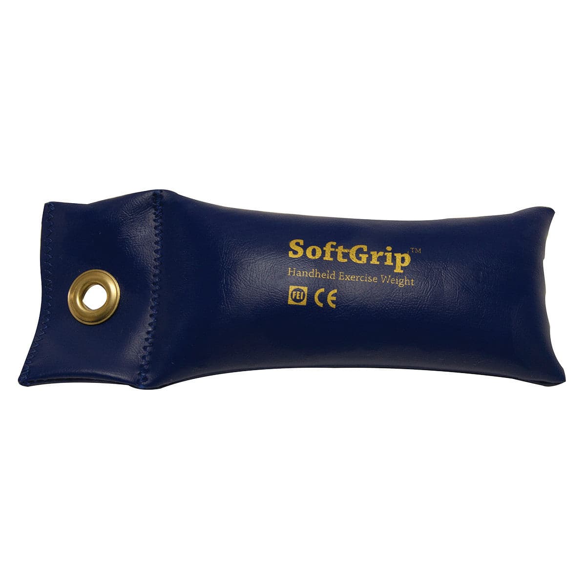 CanDo SoftGrip Hand Weights, 2.5 lbs Blue - Pair - Image 1