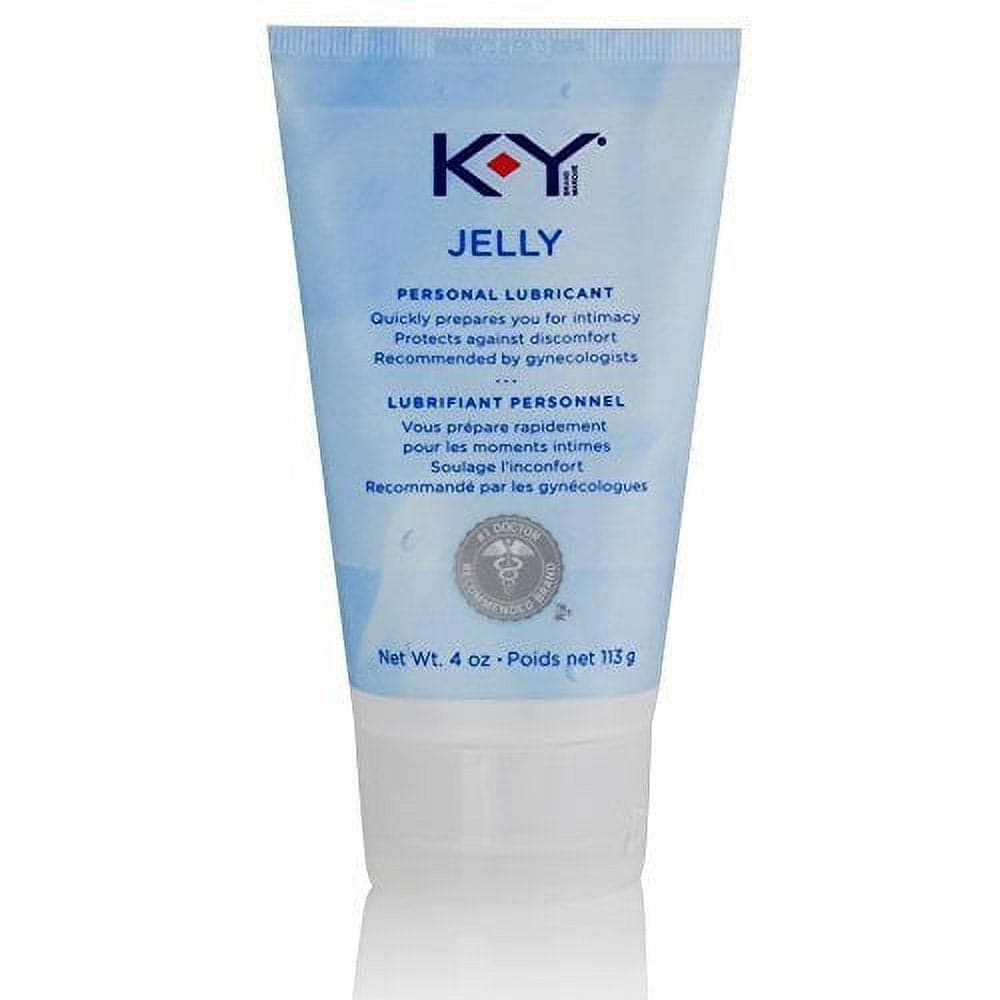 K-Y Personal Lubricant Jelly, 4 oz - Each - Image 1