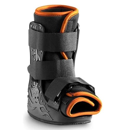 ProCare MiniTrax Walker Boot, Orange, Size 9 inch - Image 1