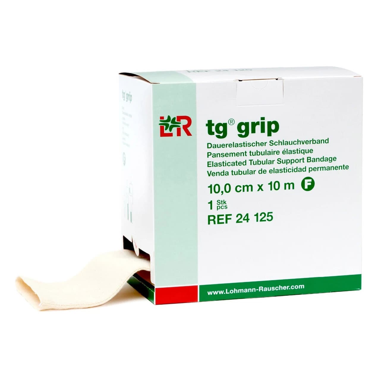 TG grip Elasticated Tubular Support Bandage, 3.9 Inch x 11 Yard/Size F - Box of 1 - Image 1