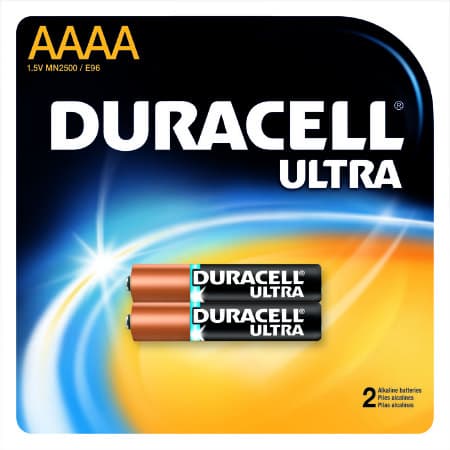 Duracell Ultra AAAA Cell 1.5V Alkaline Battery Disposable 2 Pack - Case of 36 - Image 1