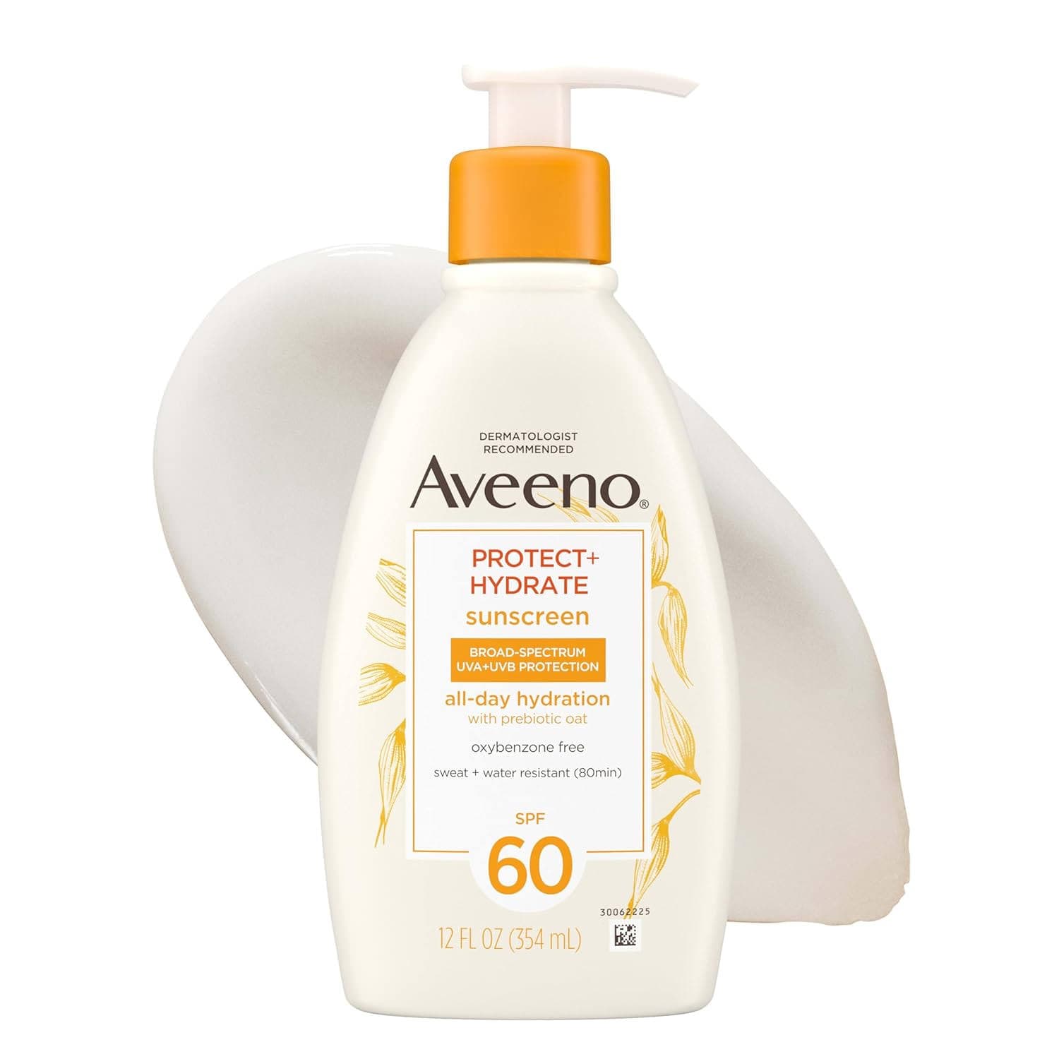 Aveeno Protect + Hydrate Sunscreen Moisturizing Lotion, SPF 60, 12 oz - Each - Image 1