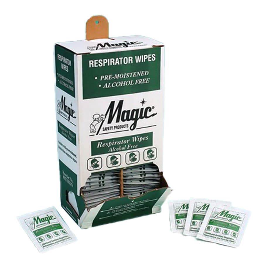 Magic Premoistened Alcohol Free Respirator Wipes - Image 1