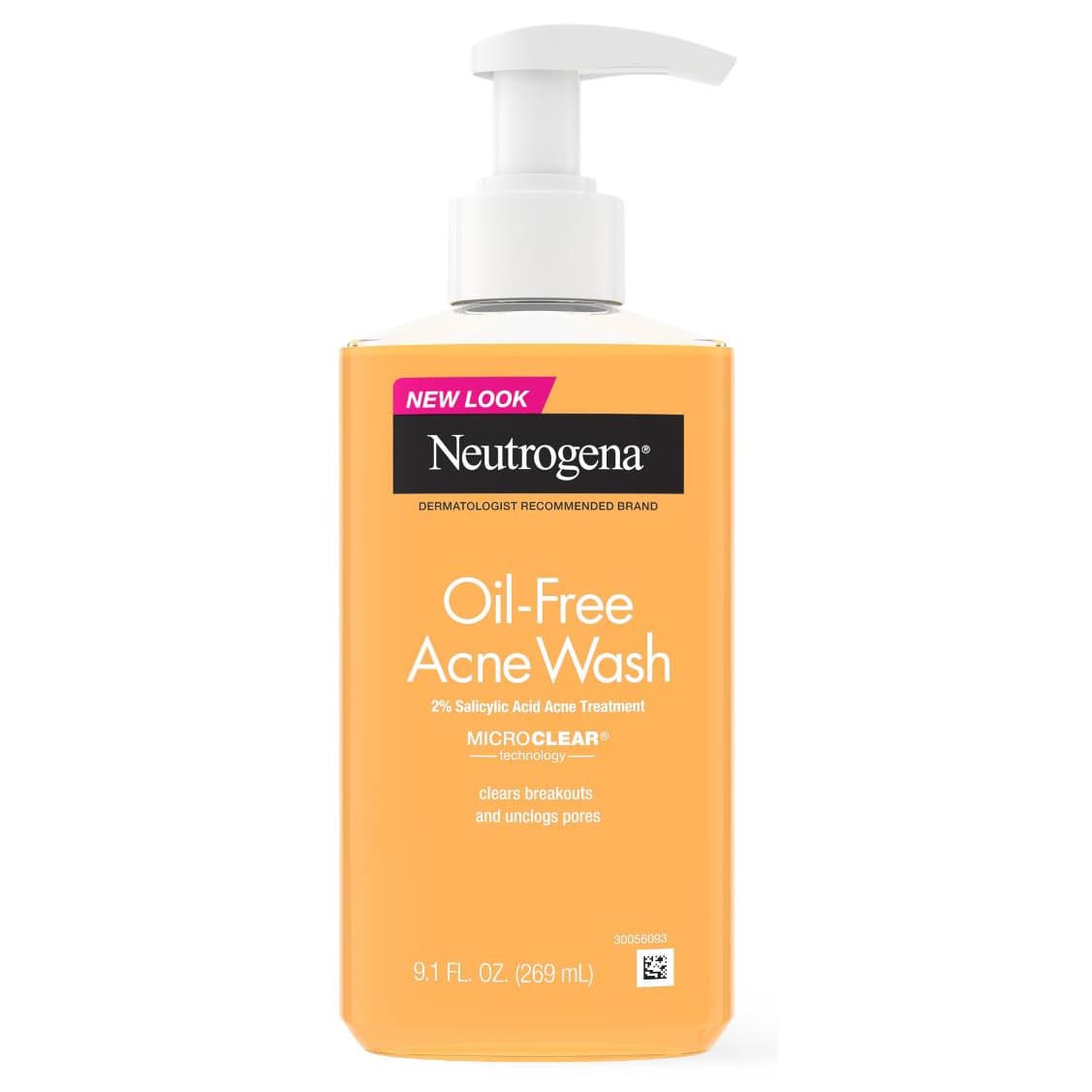 Neutrogena Oil-Free Acne Wash, 9.1 oz - Case of 12 - Image 1